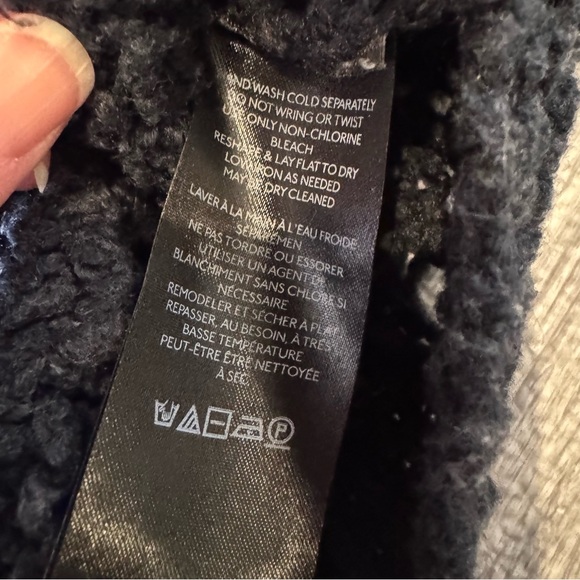 Free People Avery Crop Cardigan in Black Size Small - Picture 5 of 7